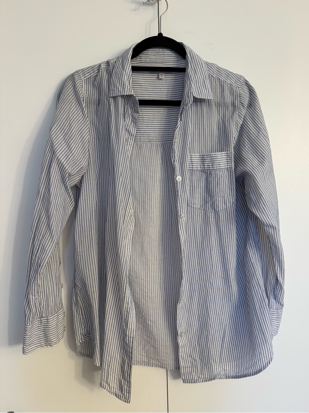Casual Striped Seersucker Oxford: Gap